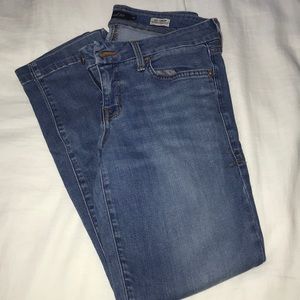 Level 99 Cropped Skinny Straight Jeans